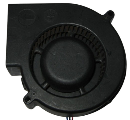 Powerful Delta Blower Fan - 12 V - 97 x 94 mm - 4500 RPM - 1.95" H2O - BFB1012VH