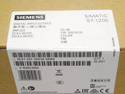 New Siemens 6ES7223-1BH32-0XB0 6ES7 223-1BH32-0XB0 S7-1200 Digital I/O SM 1223