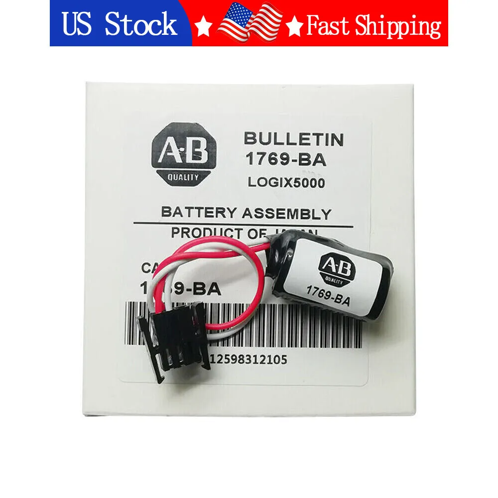 For Allen Bradley SLC PLC SLC500 Battery 1747-BA 1769-BA 5/04 5/03 5/02 5/01