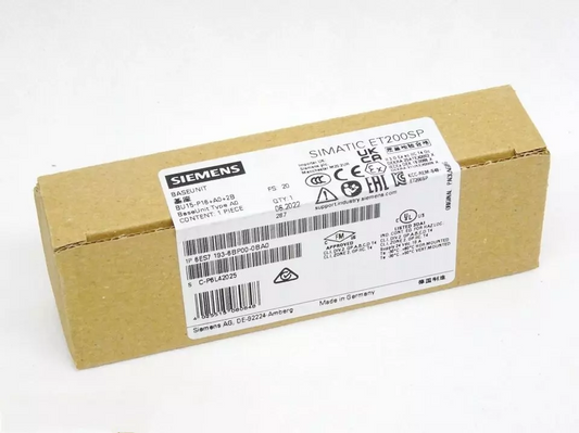 6ES7193-6BP00-0BA0 NEW SIEMENS SIMATIC ET 200SP 6ES7 193-6BP00-0BA0 Base Unit