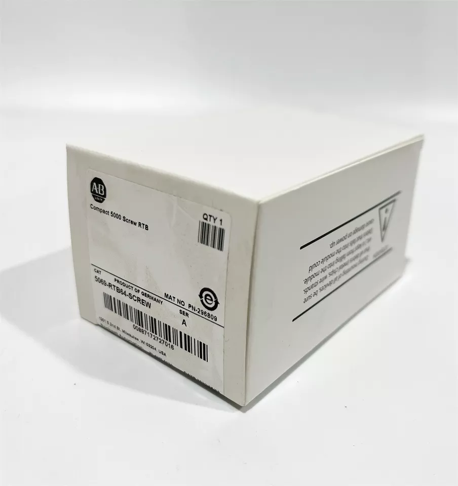 New Factory Sealed Allen-Bradley 5069-RTB64-SCREW Compact 5000 Screw RTB PLC