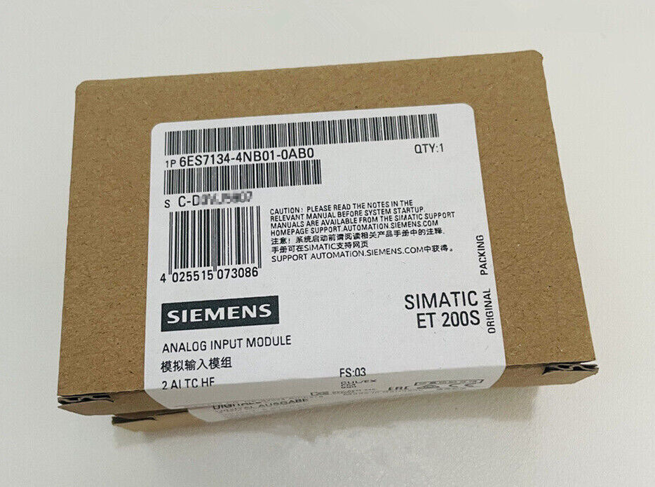 SIEMENS 6ES7134-4NB01-0AB0 6ES7 134-4NB01-0AB0 E3 SIMATIC DP Electronics Module NEW