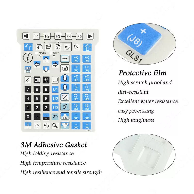 Membrane Keypad for Fanuc GLS1 Teach Pendant Protective Film