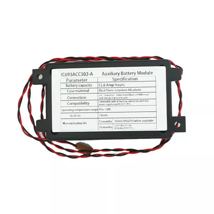 Battery for GE Fanuc IC693ACC302A IC693ACC302B CS-MIC693SL PLC 3.0v 15000mAh