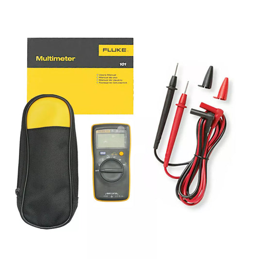 FLUKE 101 Basic Digital Multimeter Portable Meter AC DC Volt Tester Tracking