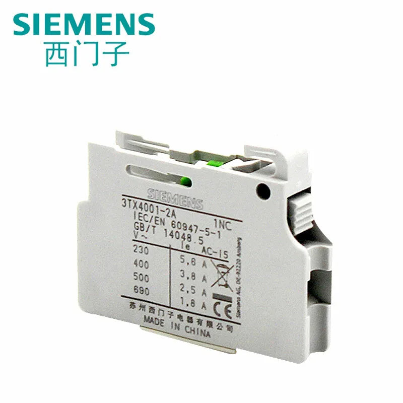 1PC New Siemens Auxiliary contact 3TX4001-2A