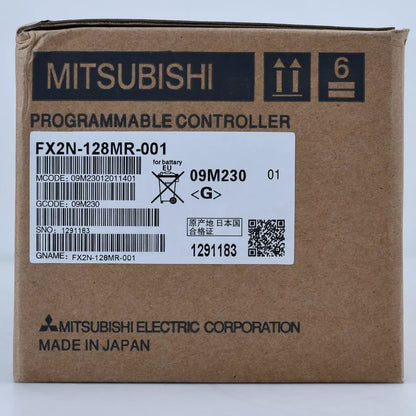 Mitsubishi PLC FX2N-128MR-001 WITH ONE YEAR WARRANTY FAST SHIPPING 1PCS NIB