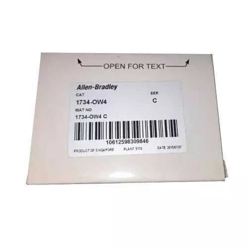 Allen-Bradley 1734-OW4 AB POINT I/O 4Point Digital Output Module PLC 2023 NEW TX